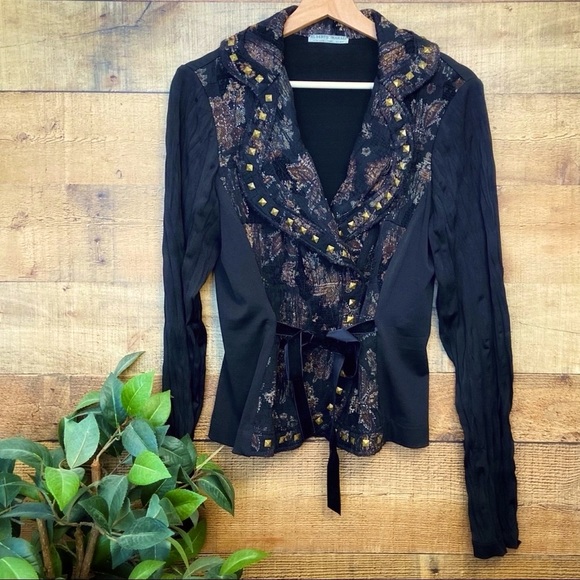 ALBERTO MAKALI Gorgeous Jacket that Ties in Front - Picture 3 of 11